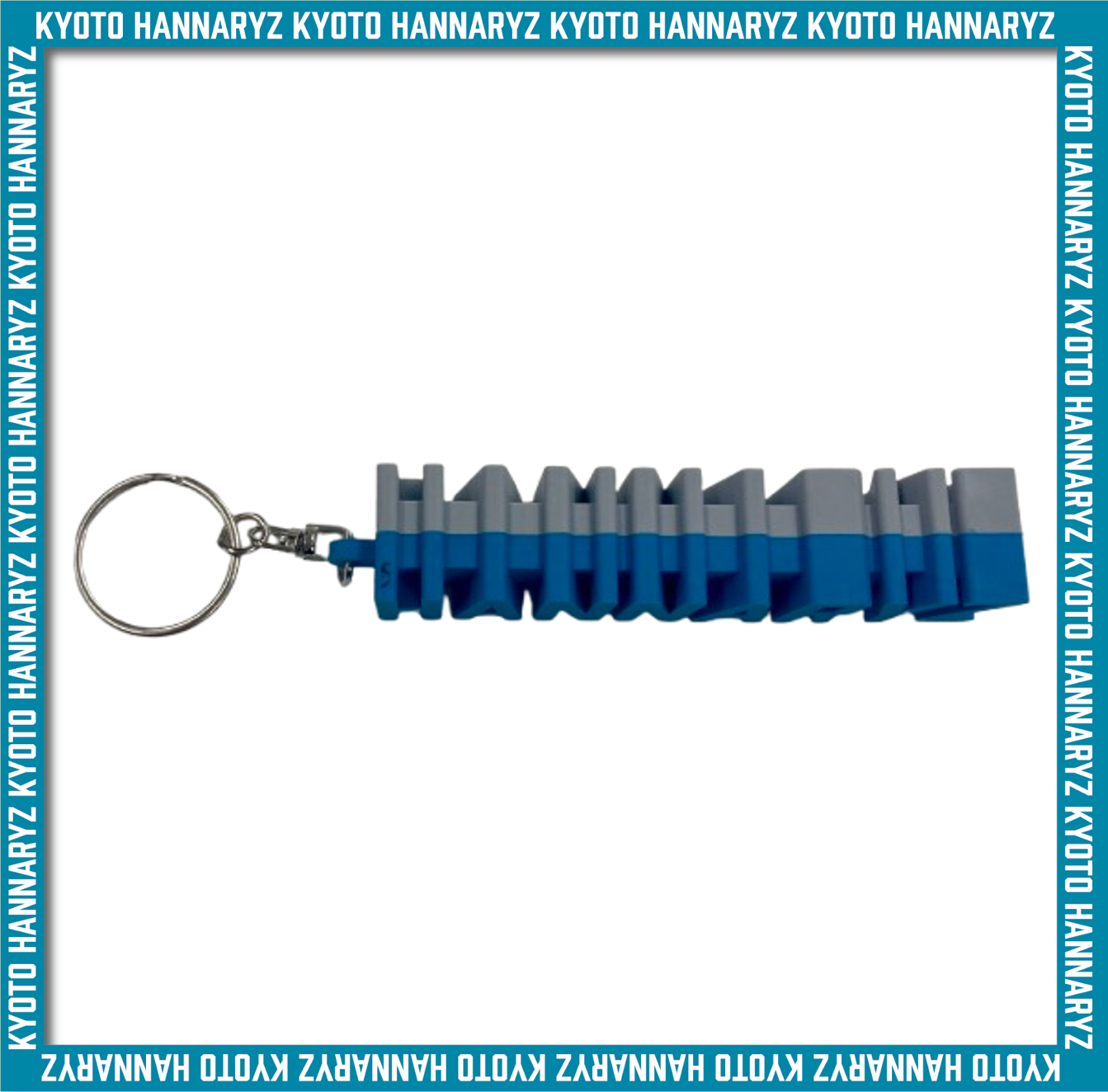 2層ラバーキーホルダー