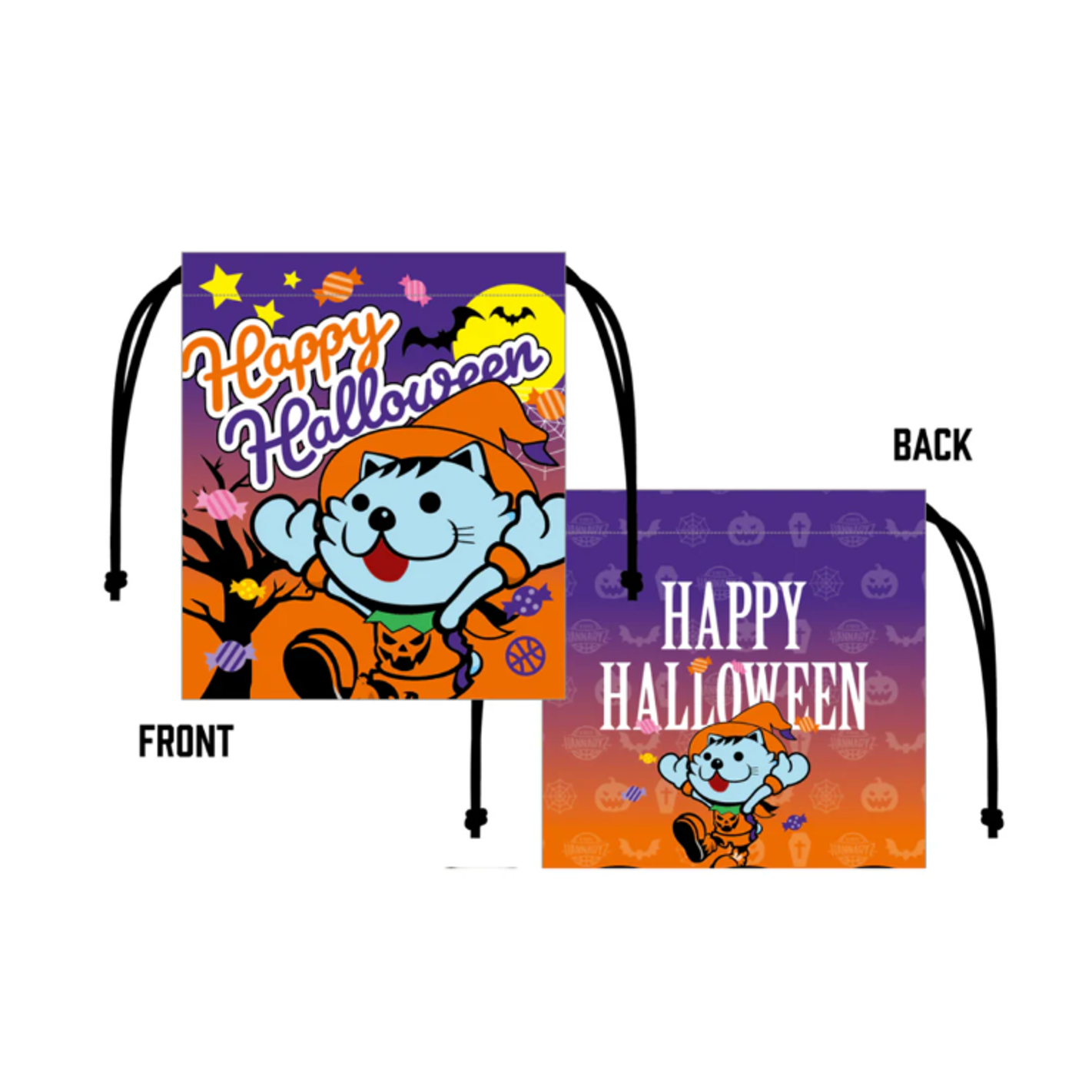 はんニャリン ハロウィン巾着袋