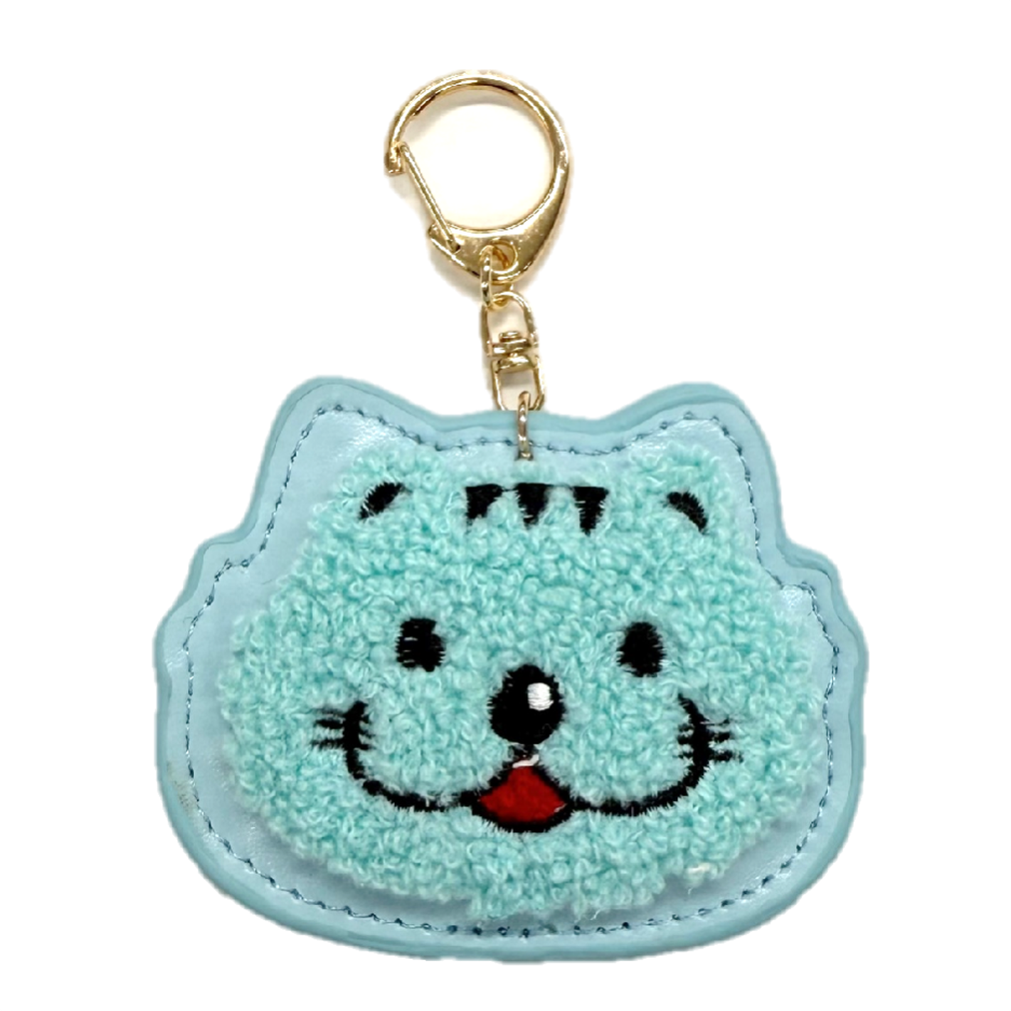 サガラ刺繍合皮キーホルダー