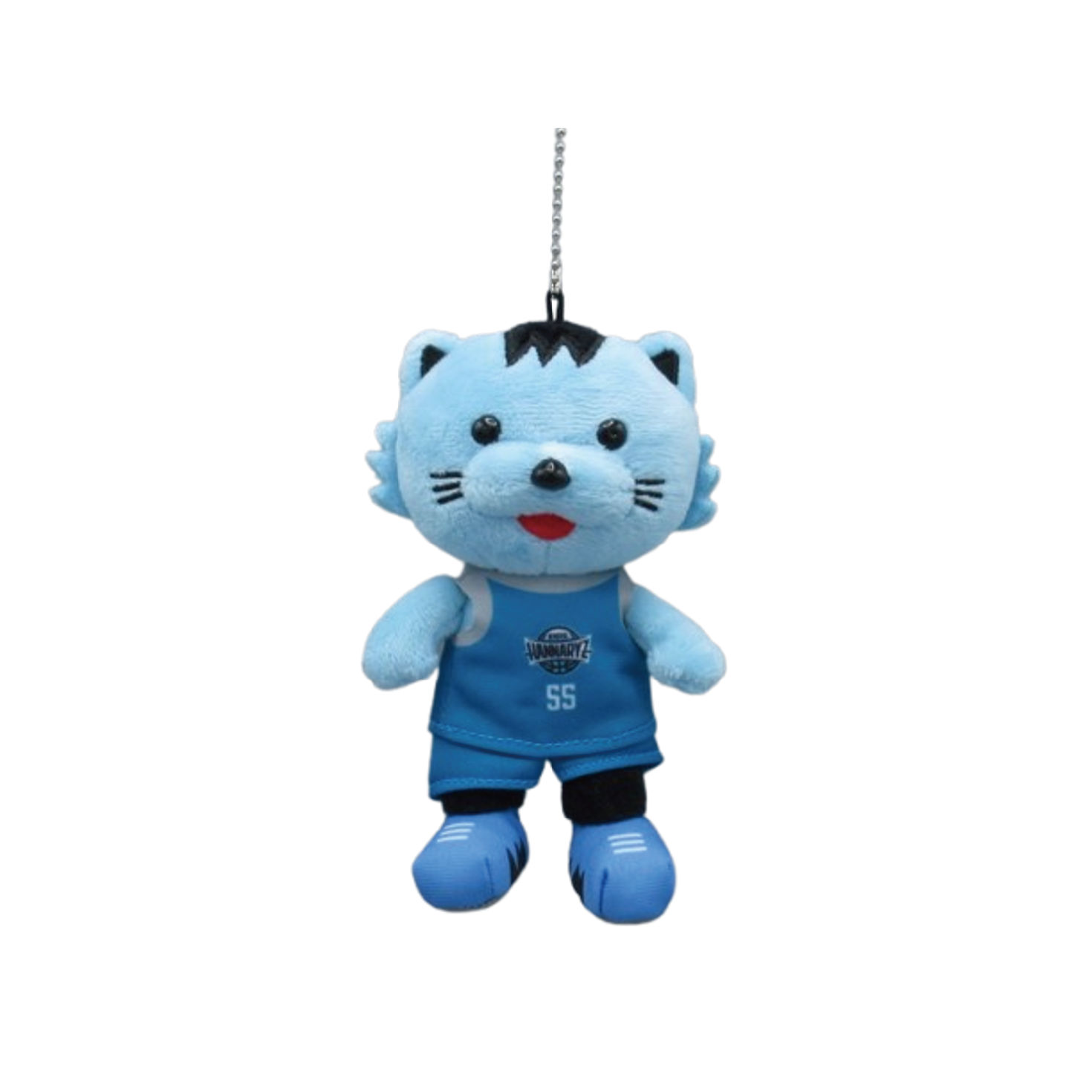リルリンリン 水色 3点セット ぬいぐるみバッジ チャーム キーチェーン