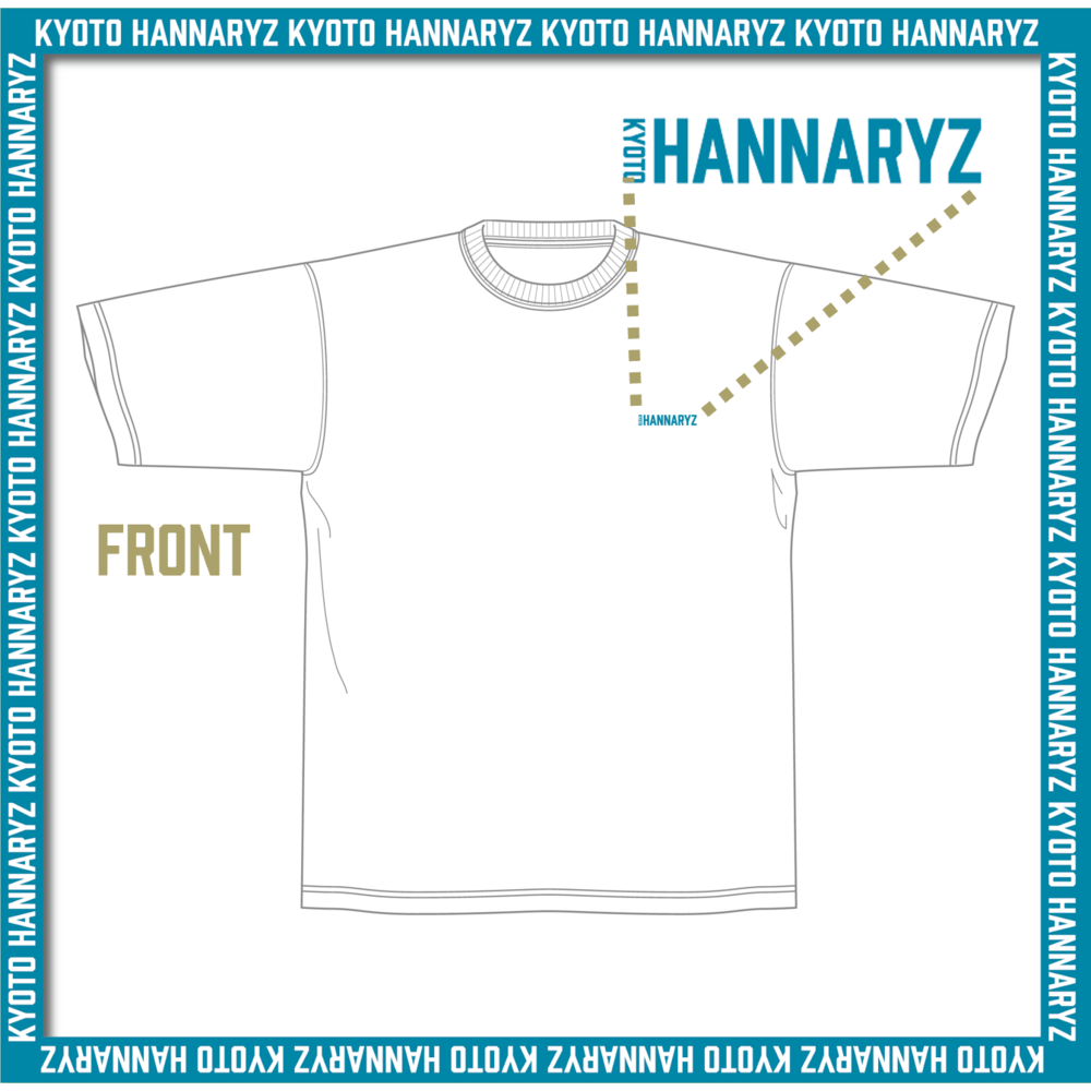 Tシャツ（HANNARYZ碁盤）