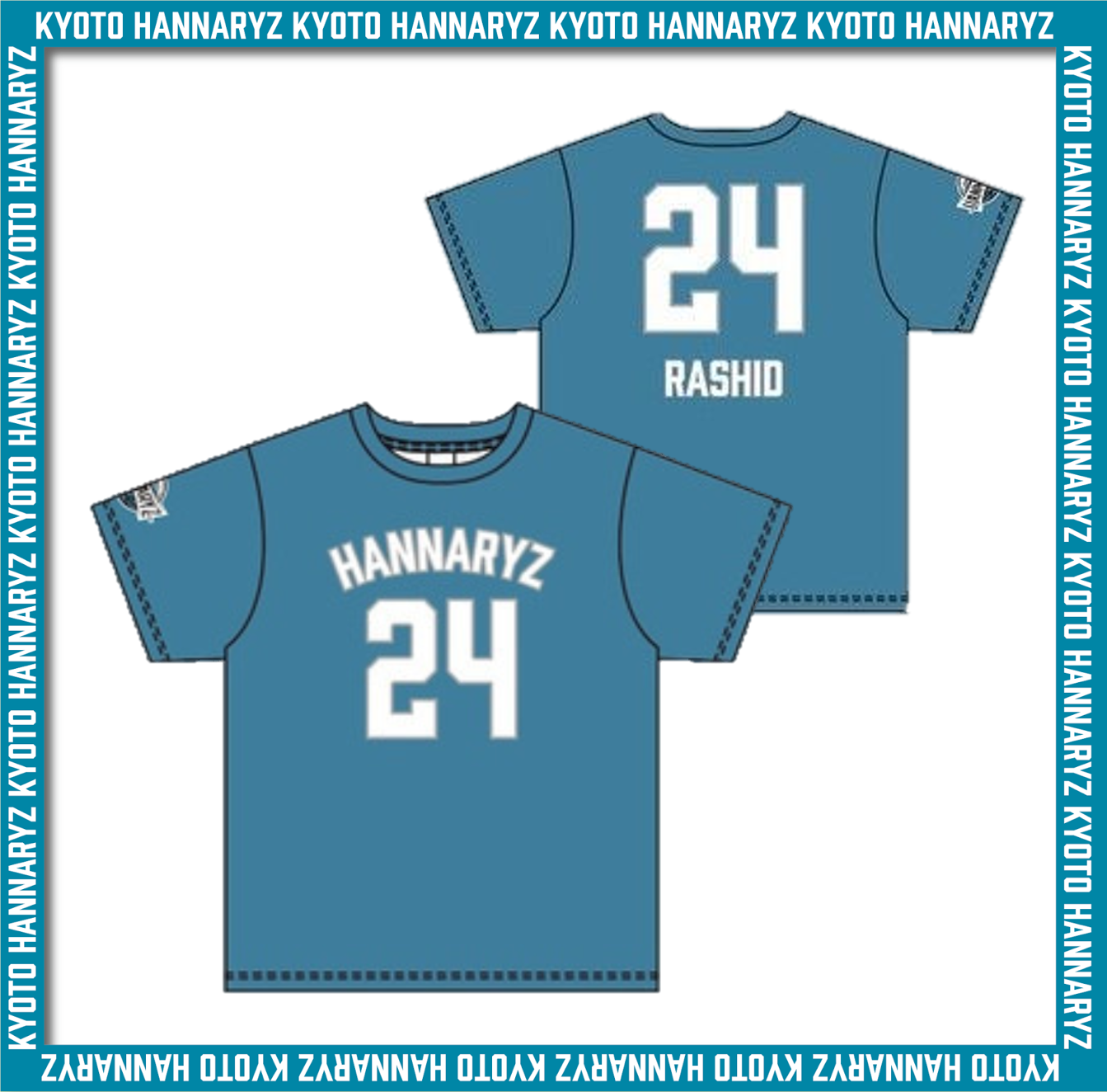 2023-24 選手ネームTシャツ