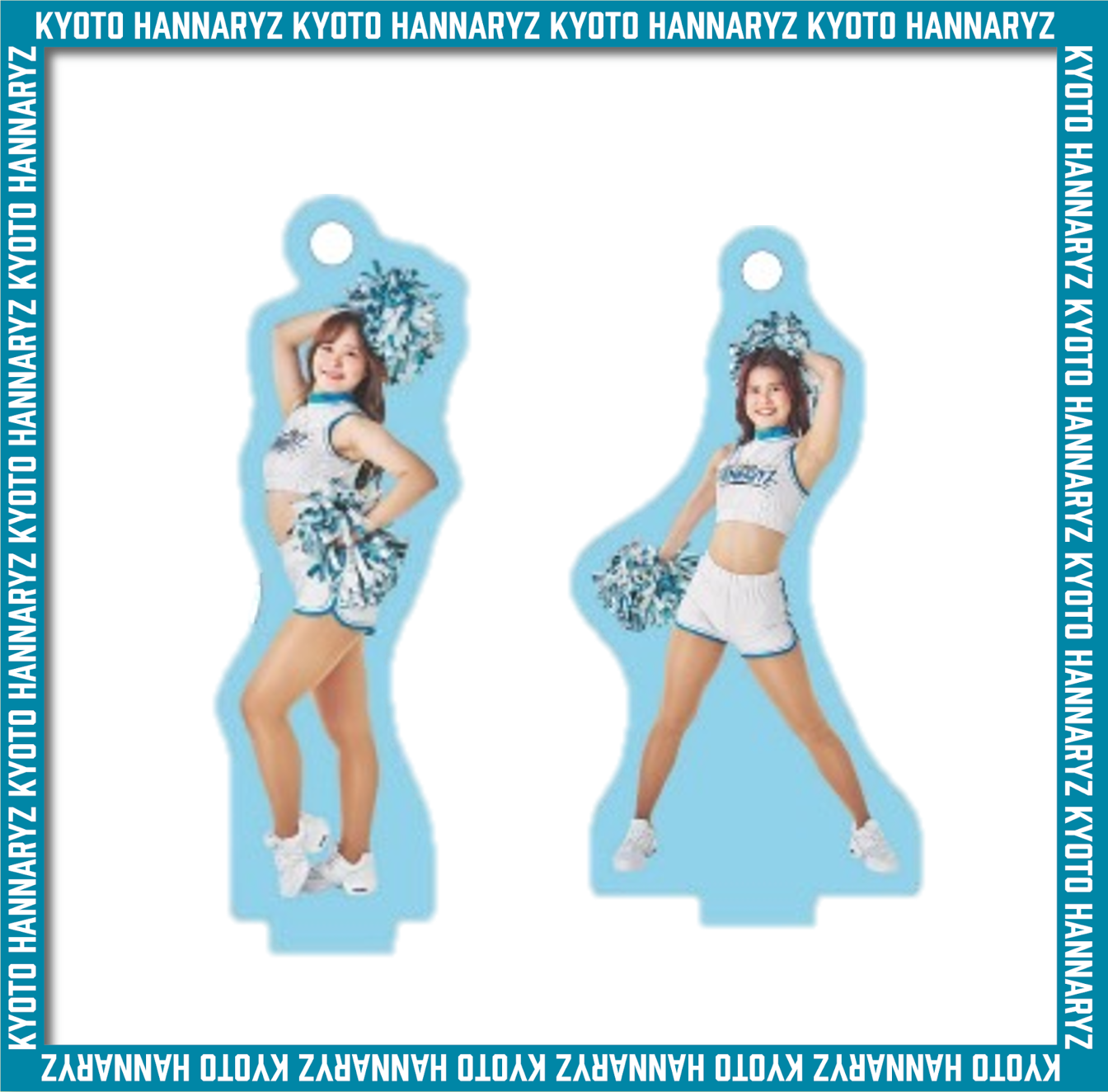 はんなりんアクスタキーホルダー