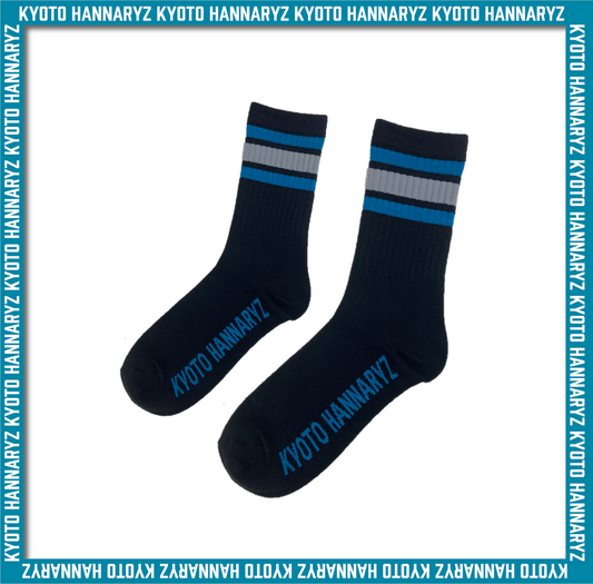 ラインソックス　ブラック