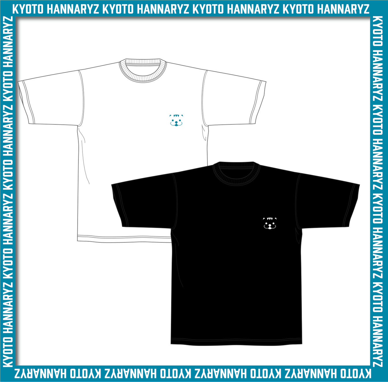 はんニャリン3DグラフィックTシャツ