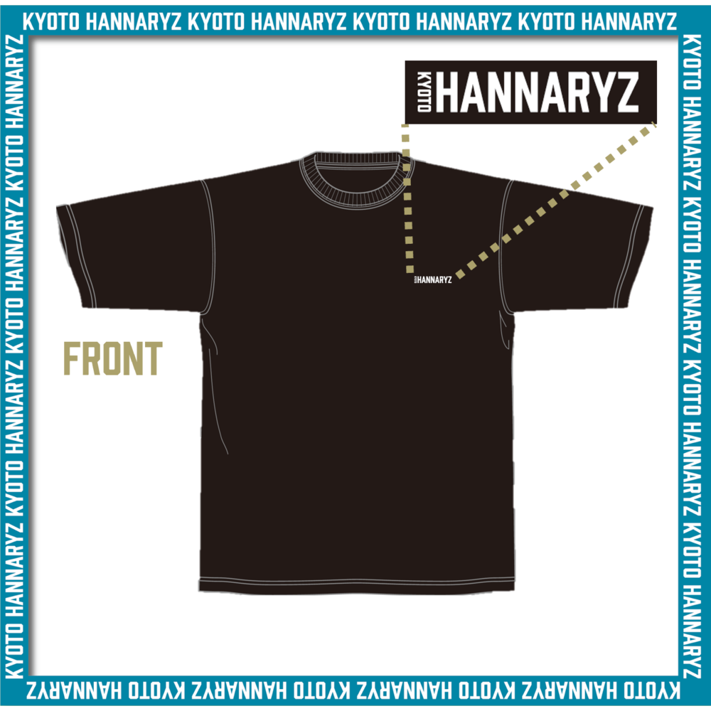 Tシャツ（HANNARYZ碁盤）