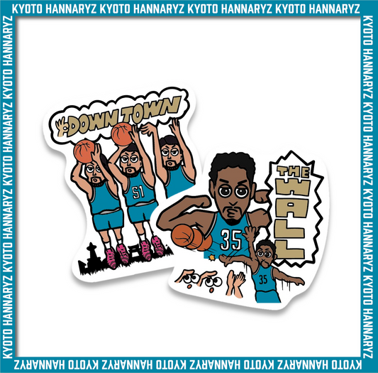 選手イラストステッカー（シークレット）