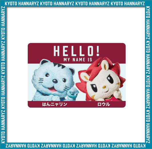 はんニャリン×ロウルコラボステッカー