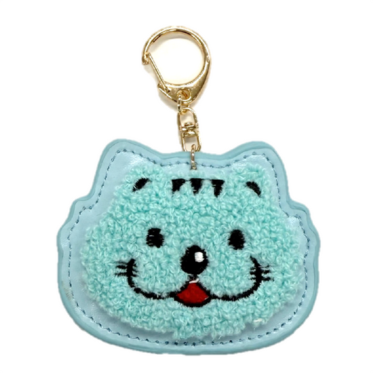 サガラ刺繍合皮キーホルダー
