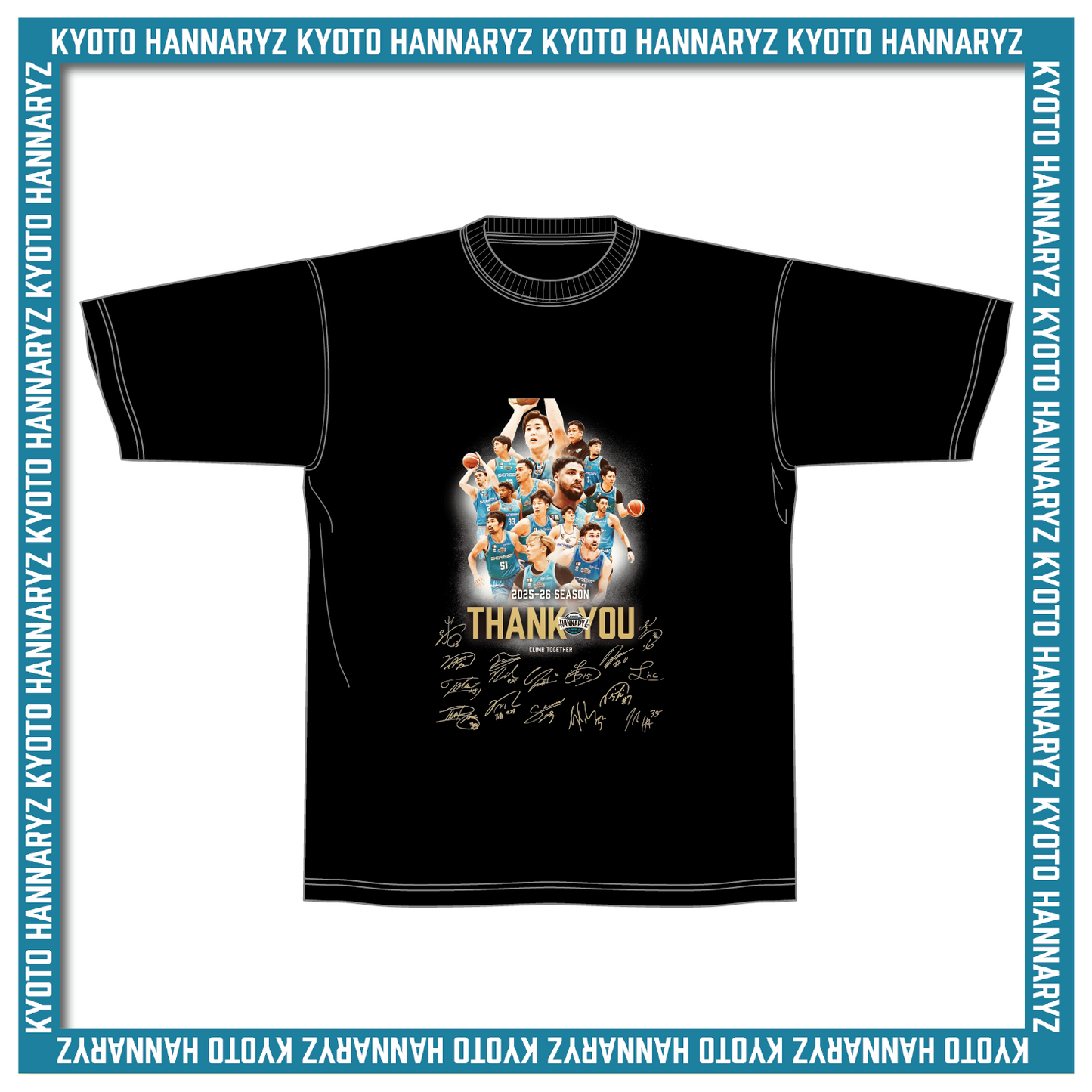 【受注販売】2025‐26 THANKSメモリアルTシャツ