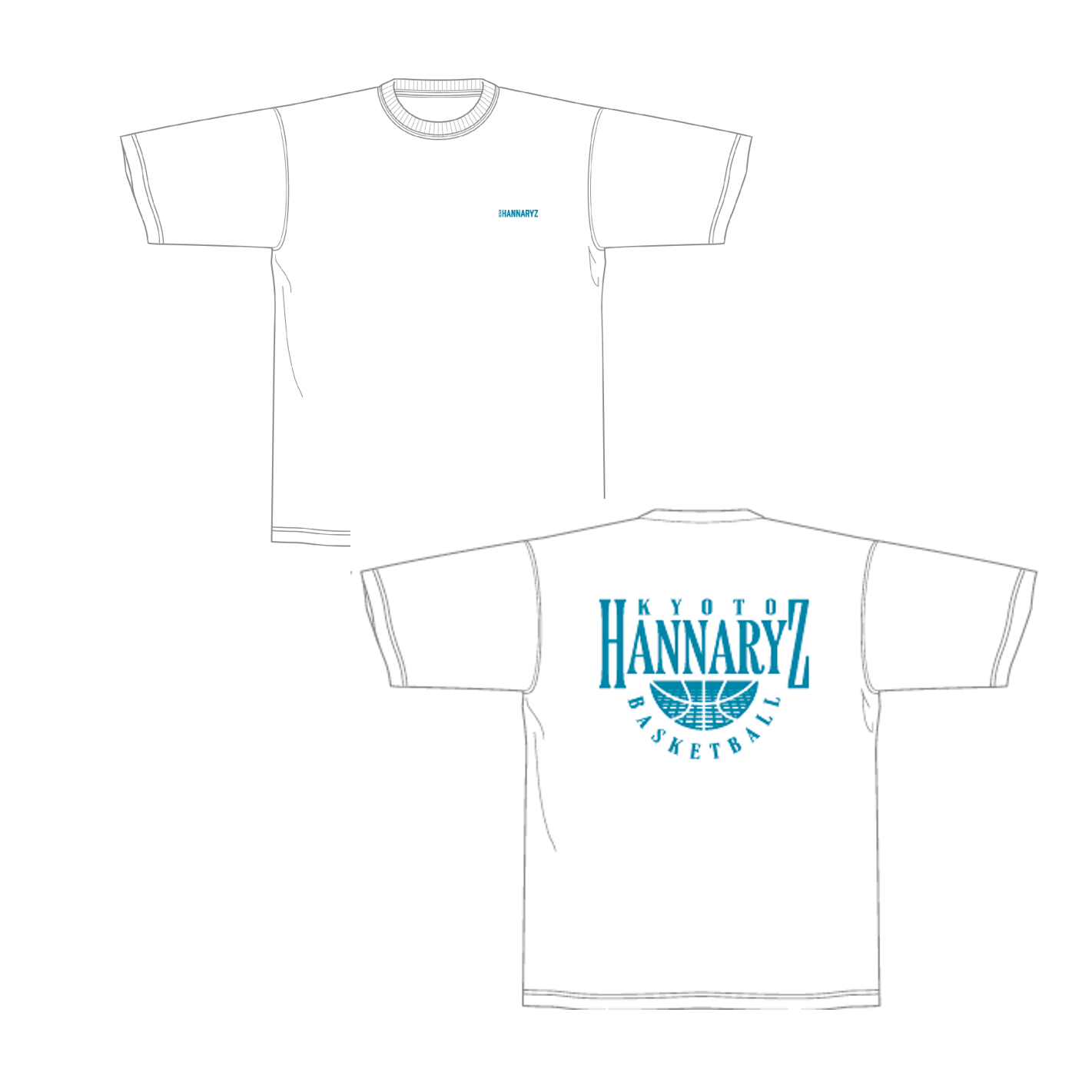 Tシャツ（HANNARYZ碁盤）