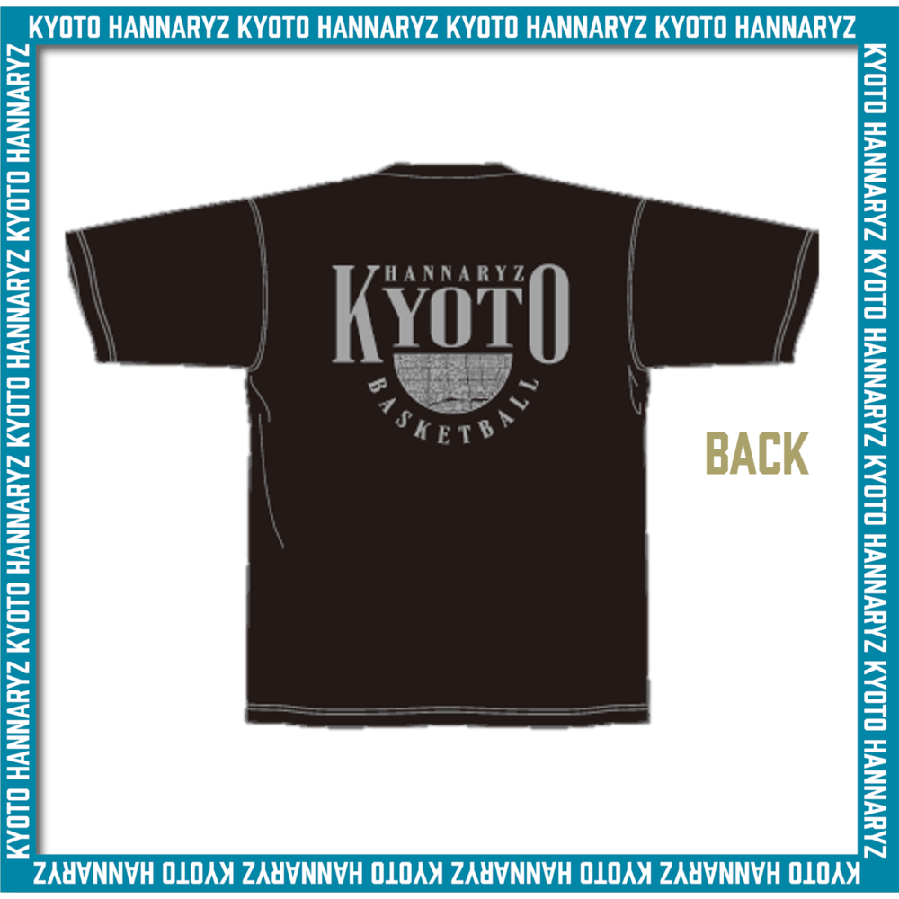 Tシャツ（KYOTO碁盤）