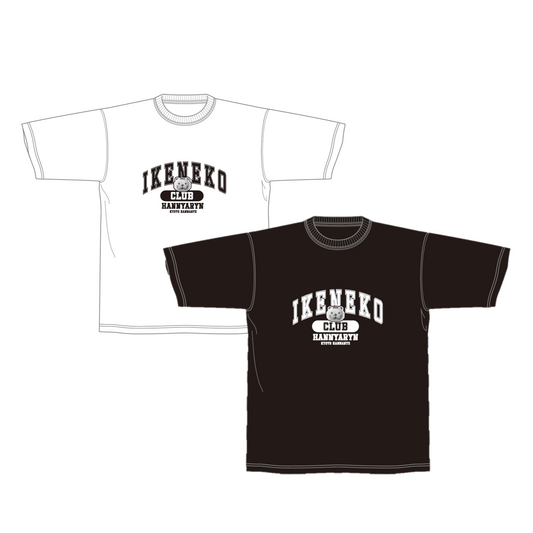 Tシャツ（イケネコクラブカレッジ風）