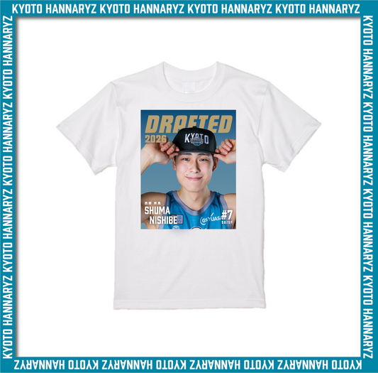 #7西部秀馬選手　ドラフト入団記念グッズ　Tシャツ