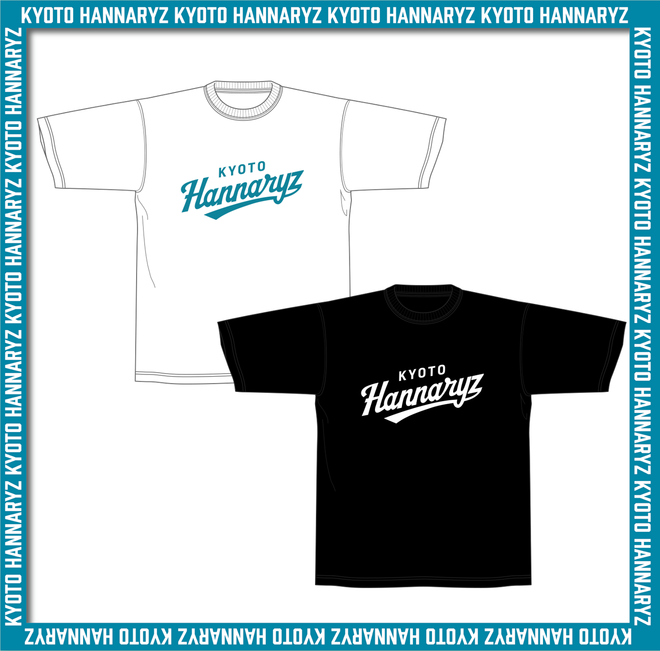 スクリプトロゴTシャツ