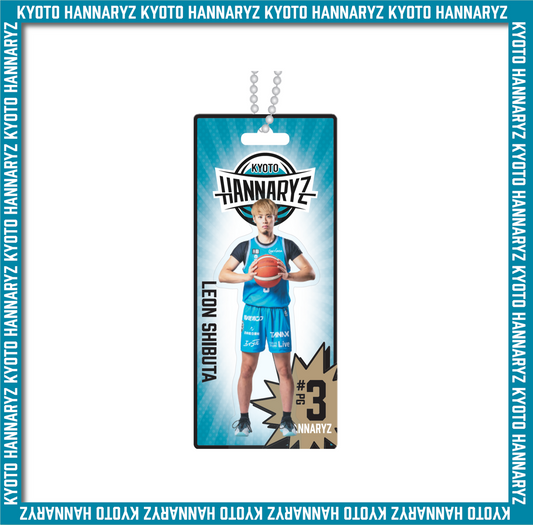 選手ブリスター風キーホルダー