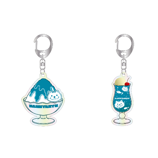【受注販売】2026-27はんニャリンサマーグッズ　オーロラアクリルキーホルダー