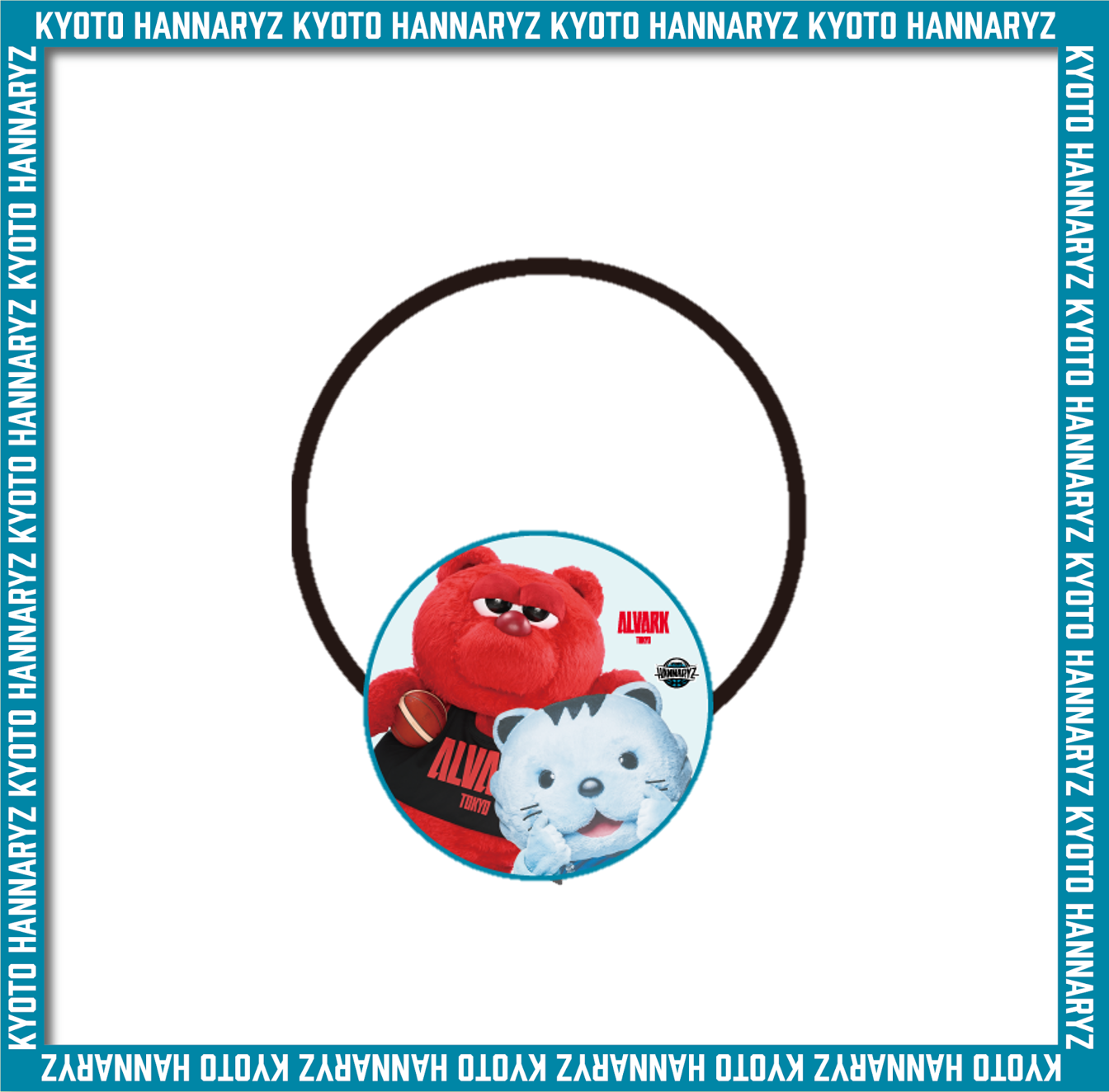 はんニャリン×ルーク　コラボヘアゴム