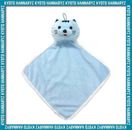 はんニャリンフェイス付きハンドタオル