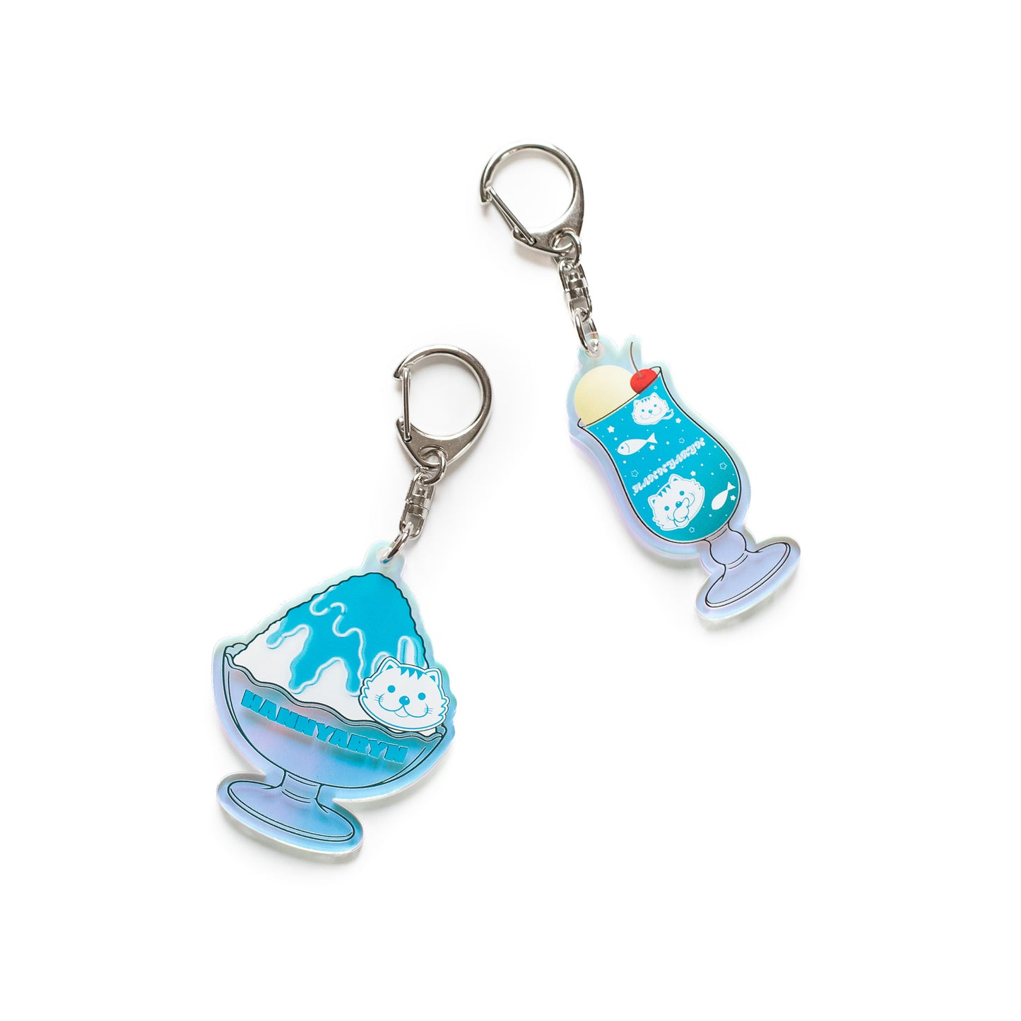 【受注販売】2026-27はんニャリンサマーグッズ　オーロラアクリルキーホルダー