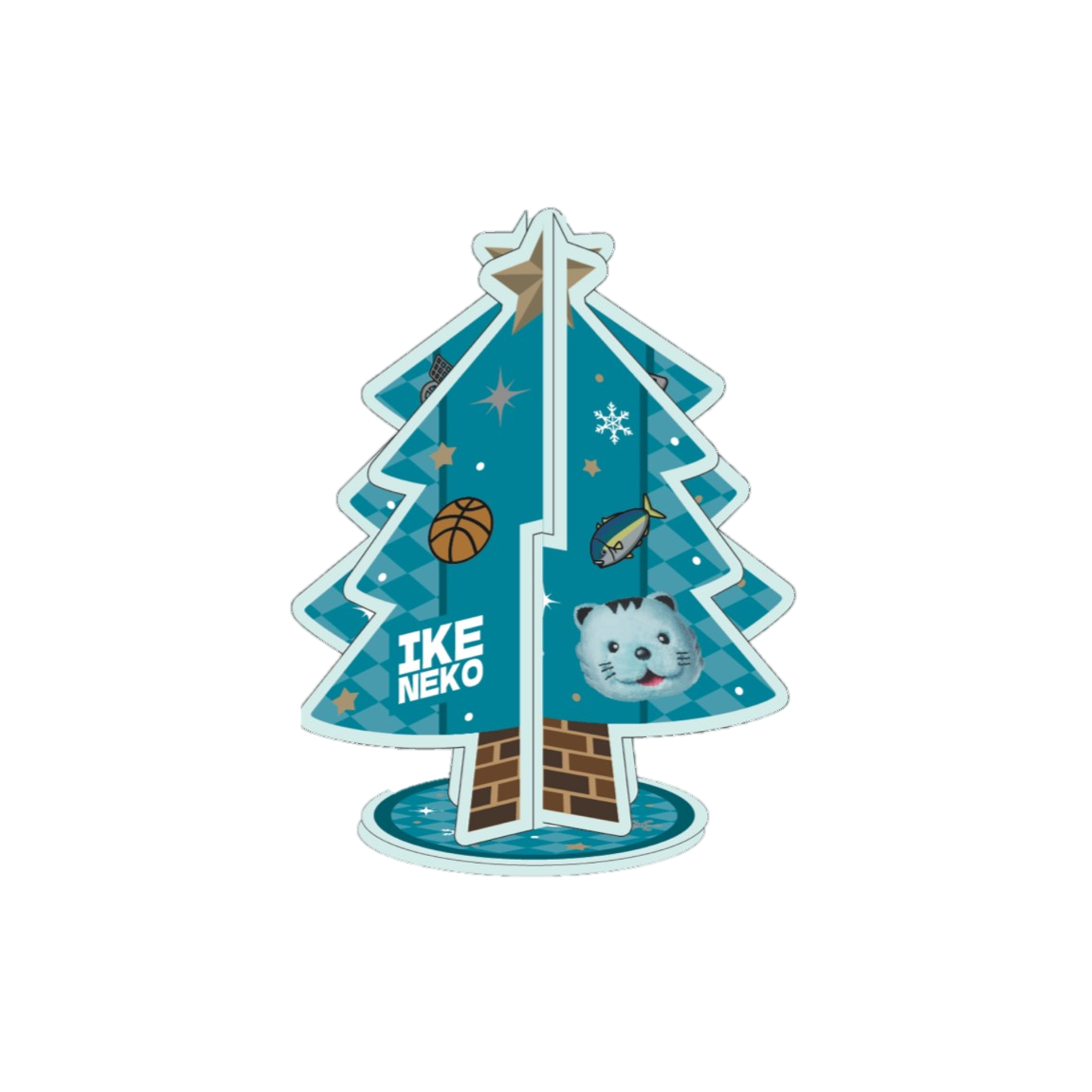 イケ猫クリスマスツリーアクスタ