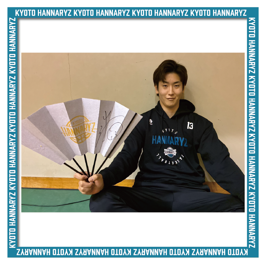 受注販売】スリーポイントプロジェクト 選手サイン入りオリジナル扇子